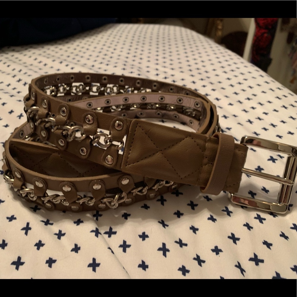 Micheal Kors Taupe Belt